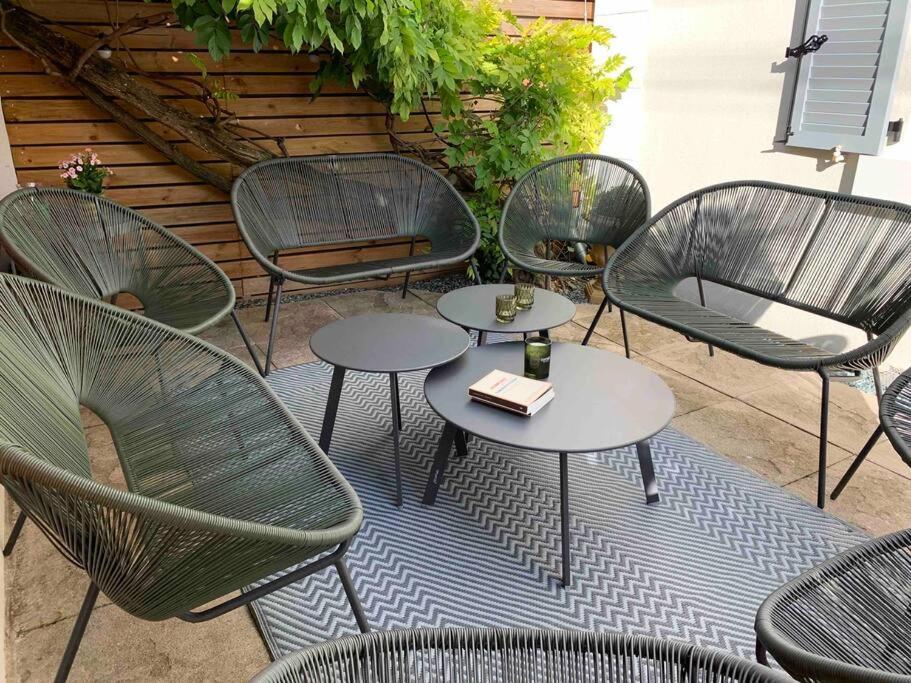 Joli T2 Jardin Parking Proche Gare Centre Ville Dijon Exterior photo
